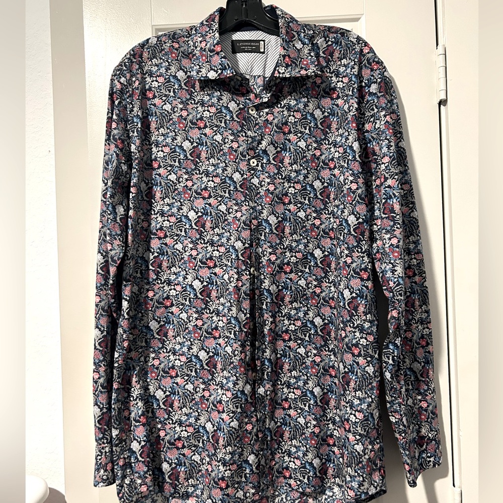 Lindbergh Floral Patterned Men's Shirt!